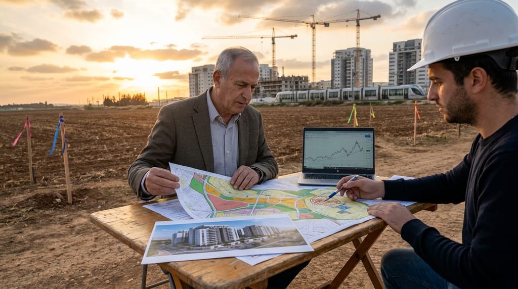 השקעה בקרקעות ומגרשים